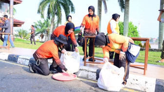 Sambut Hari Bhayangkara ke-80, Polda Jambi Gelar Gerakan Bersama Bersih Lingkungan Road to Presisi Merdeka Run 2026